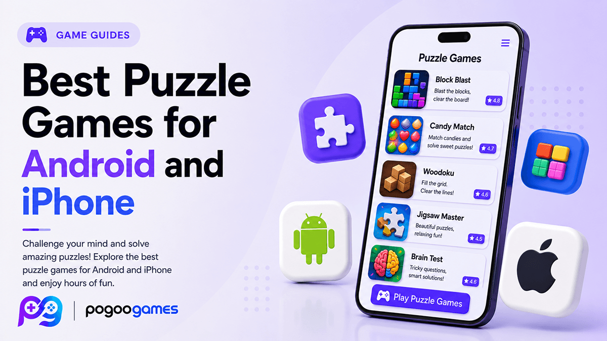Best Puzzle Games for Android and iPhone