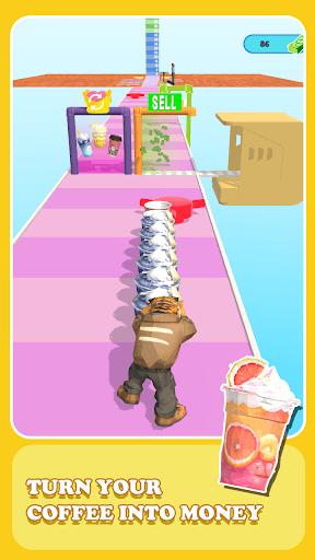 Coffee Stack Run screenshot