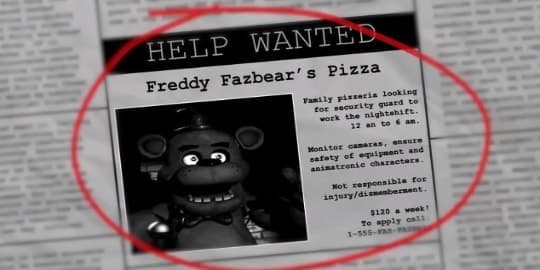 Five Nights at Freddy's screenshot