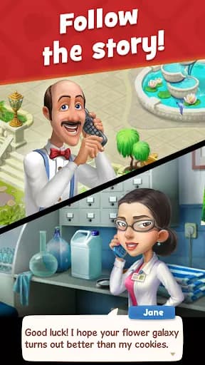 Gardenscapes screenshot
