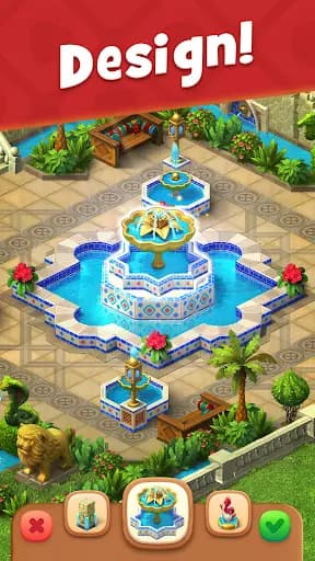 Gardenscapes screenshot