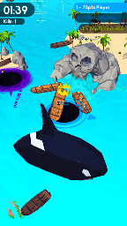 Hole.io screenshot