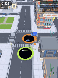 Hole.io screenshot