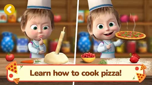 Masha and the Bear Pizza Maker screenshot