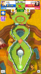 Mini Golf King screenshot