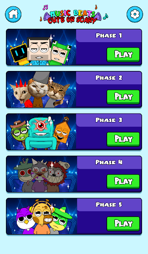 Music Beats: Cute or Scary screenshot