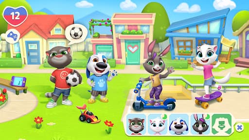 My Talking Tom Friends 2 screenshot