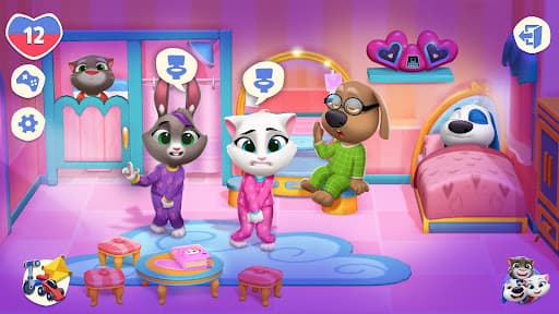 My Talking Tom Friends 2 screenshot