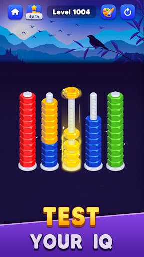 Nut Sort: Color Match Game screenshot
