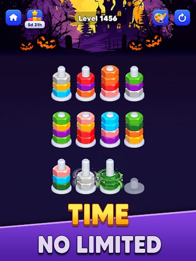 Nut Sort: Color Match Game screenshot