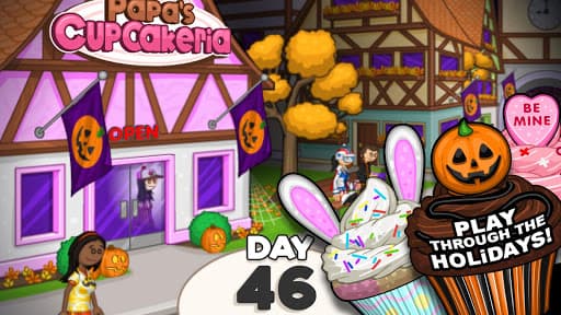 Papa's Cupcakeria To Go! screenshot