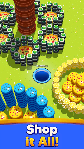 Shoppin' Drop - Hole Puzzle screenshot