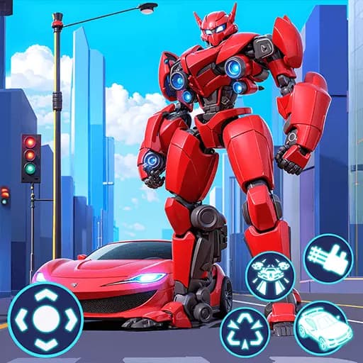 Smash Car: Robot Racing