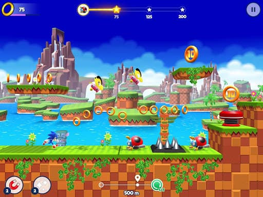 Sonic Runners Adventure game screenshot
