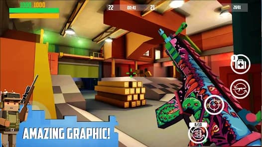 Block Gun 3D: FPS Shooter PvP screenshot