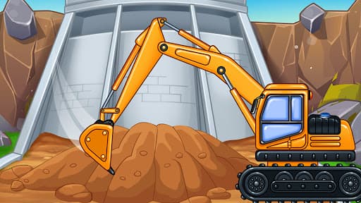 Construction Truck Kids Games screenshot