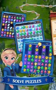 Disney Frozen Free Fall Games screenshot