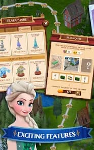 Disney Frozen Free Fall Games screenshot