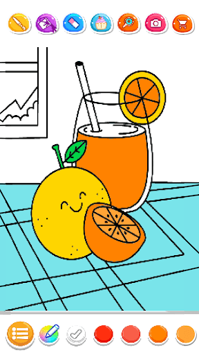 Fruits Coloring- Food Coloring screenshot