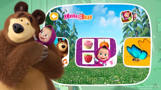 Masha and the Bear Educational screenshot