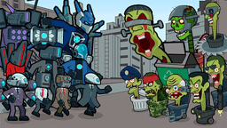 Merge War: Monster vs Cyberman screenshot