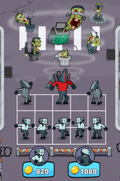 Merge War: Monster vs Cyberman screenshot