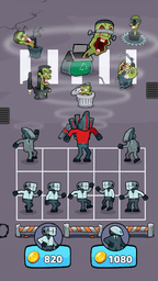Merge War: Monster vs Cyberman screenshot