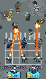 Merge War: Monster vs Cyberman screenshot