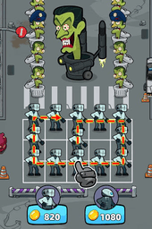 Merge War: Monster vs Cyberman screenshot