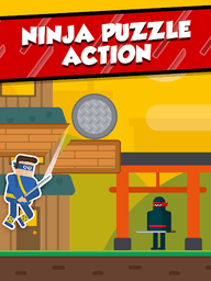 Mr Ninja - Slicey Puzzles screenshot