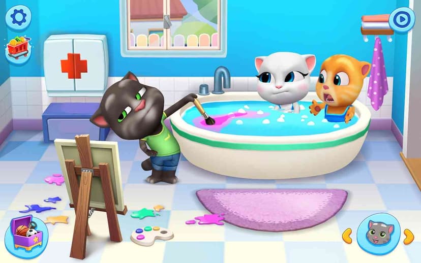 My Talking Tom Friends screenshot