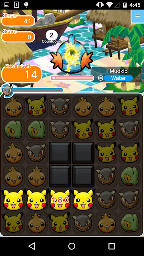 Pokémon Shuffle Mobile screenshot