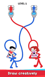 Toilet Rush Race: Draw Puzzle screenshot