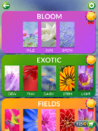 Wordscapes In Bloom screenshot